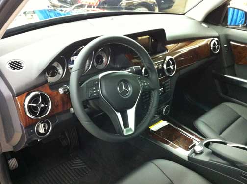 2013 Mercedes GLK350 new interior
