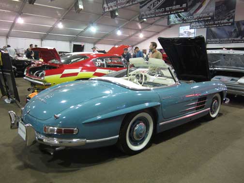 Mercedes 300SL roadster Russo and Steele